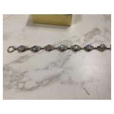 Shiny silver wrist jewelry
