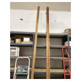 2 10FT WOODEN PLATE RAILS - HOME DECOR