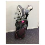 LADY’S POWERBILT GOLF CLUBS WITH BAG