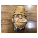 Vintage Bossons England chalkware wall plaque