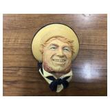 Vintage British naval-themed wall plaque