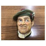 Vintage Jock wall plaque by Bossons England