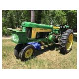 John Deere 530 narrow front power steering runs well