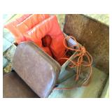 LIFE JACKETS BOAT SEAT AND ANCHOR