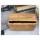Small toy box damaged