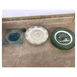 Teapot and plates