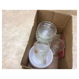 Small glassware for desserts and drinks