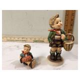 Boy in Hummel village plays accordion