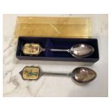 Silver plated spoons made by Hummel