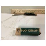 BUCK POCKET KNIFE WITH BOX