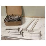 SLAT WALL HOOKS - HOUSEHOLD MISC