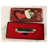 SCHRADE 94GPBC FOLDING KNIFE IN TIN