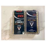 100 ROUNDS CCI 17 MACH 2