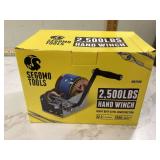 NEW 2500LB HAND WINCH - TOOLS