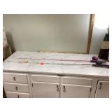 2 FISHING POLES WITH REELS