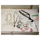 Vintage jewelry set from estate sale