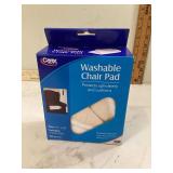 Machine washable chair cushion