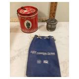Vintage bank bag Prince Albert tobacco tin small tin
