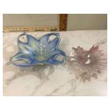 Colorful glass bowls