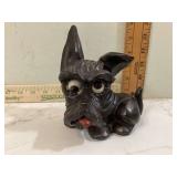 1940s German dog clock repaired