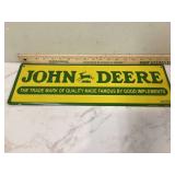 ”JOHN DEERE” METAL SIGN