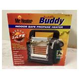 Portable propane heater for outdoor use