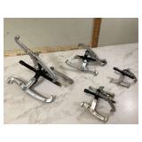 SET OF 4 DRUM PULLEYS - TOOLS
