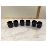 Vintage cameo glasses with box