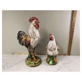 Beautiful oversized poultry couple