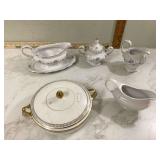 ASSORTED CHINA SERVING PIECES