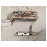 WR CASE & SONS POCKET KNIFE WHITE
