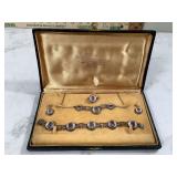 Antique Naples cameo set