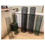 GREEN WIRE FENCING 5 ROLLS
