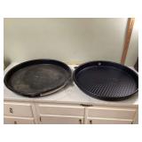 Durable plastic drip pans