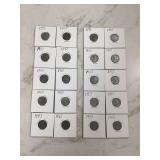 20 1943 STEEL PENNIES - COINS CURRENCY