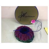Vintage womens hat with hat box