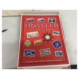 Collectible album with NFL-themed stamps from 1972