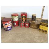 Vintage Hersheys cocoa tin and collectible Hershey truck tin