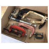3 C-CLAMPS - TOOLS