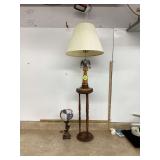 Mid Century Modern Desk Lamps and Stand - Set of 2