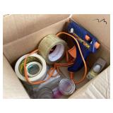 TAPE AND HOT GLUE GUN - HOUSEHOLD MISC