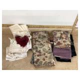 Leftover fabric and rags