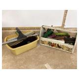Organized gardening tool set