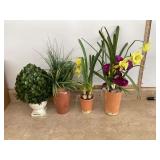 Faux plant decorations
