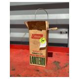 Vintage Coleman Model 200A Red Lantern in Original Box - Mid Century Modern