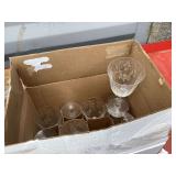 Glass stemware for wine and cocktails Drinking glasses for water and other beverages