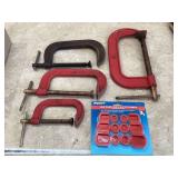 C-CLAMPS AND CLAMP JAW PADS - TOOLS