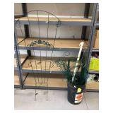 Metal garden decorations for plants