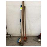 Gardening tools and cleaning tools