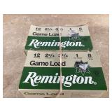 50 rounds 12 gauge Remington 8 shot game loads